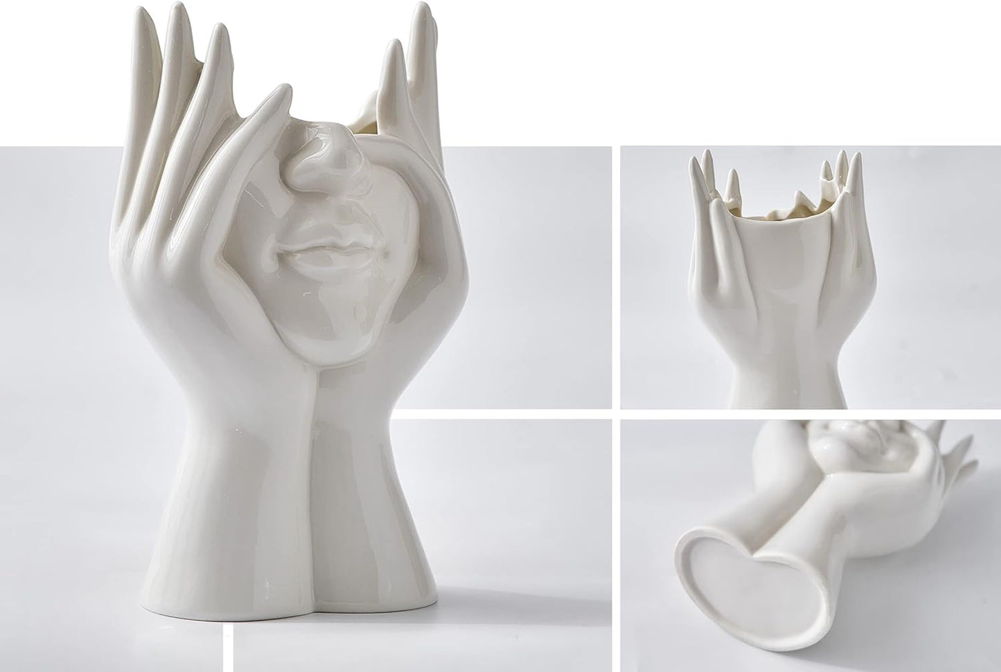 Face Ceramic Vase