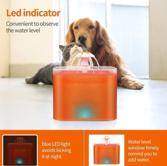 Pet Water Fountain for Cat & Small Dogs 2L (Pack 1)
