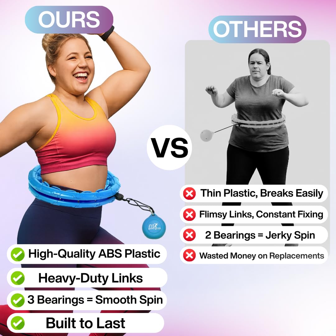 Smart Weighted Hula Hoop for Adults Weight Loss