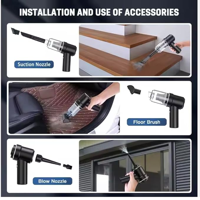 Portable Wireless Vacuum Cleaner