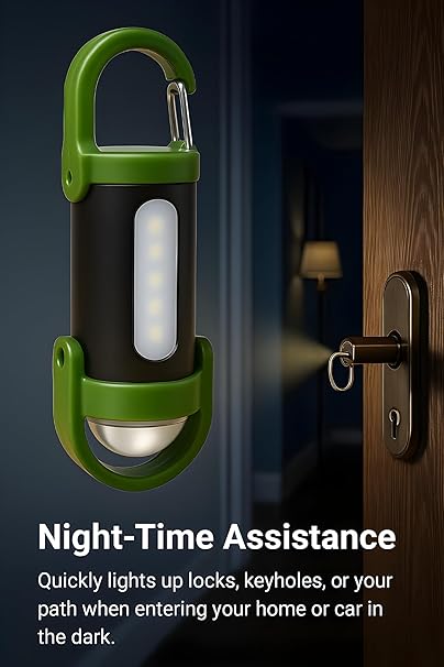 Rechargeable Keychain Flashlights, Lumens EDC Mini Flashlights Pack of 1