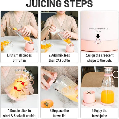 Electric Portable Mini Juicer Bottle