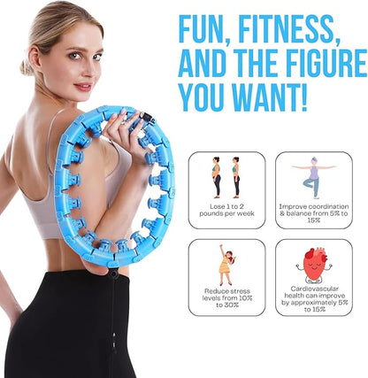 Smart Weighted Hula Hoop for Adults Weight Loss