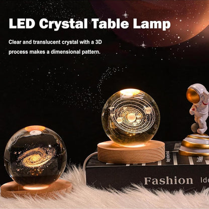 3D Crystal Lamp Ball(Assorted Design)