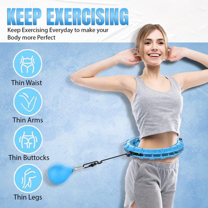 Smart Weighted Hula Hoop for Adults Weight Loss