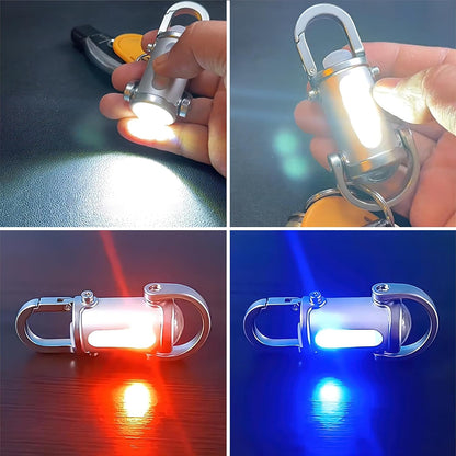 Rechargeable Keychain Flashlights, Lumens EDC Mini Flashlights Pack of 1