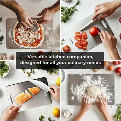 Stainless Steel Chopping Board (35x31cm)