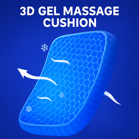 Orthopedic Gel Seat Cushion with Honeycomb Design
