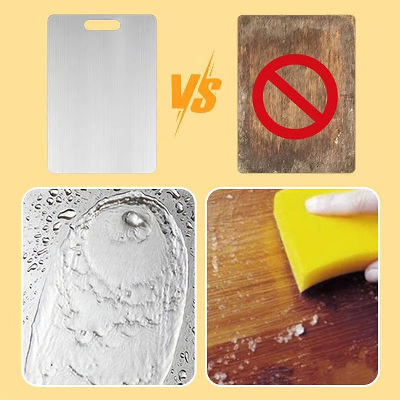 Stainless Steel Chopping Board (35x31cm)